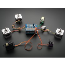 Adafruit Motor/Stepper/Servo Shield for Arduino v2 Kit - v2.3